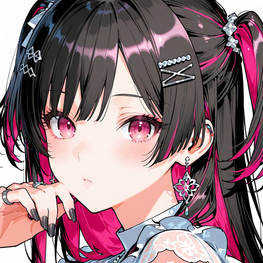 【習作】ツートンヘアカラーに挑戦 | の人気AIイラスト・グラビア