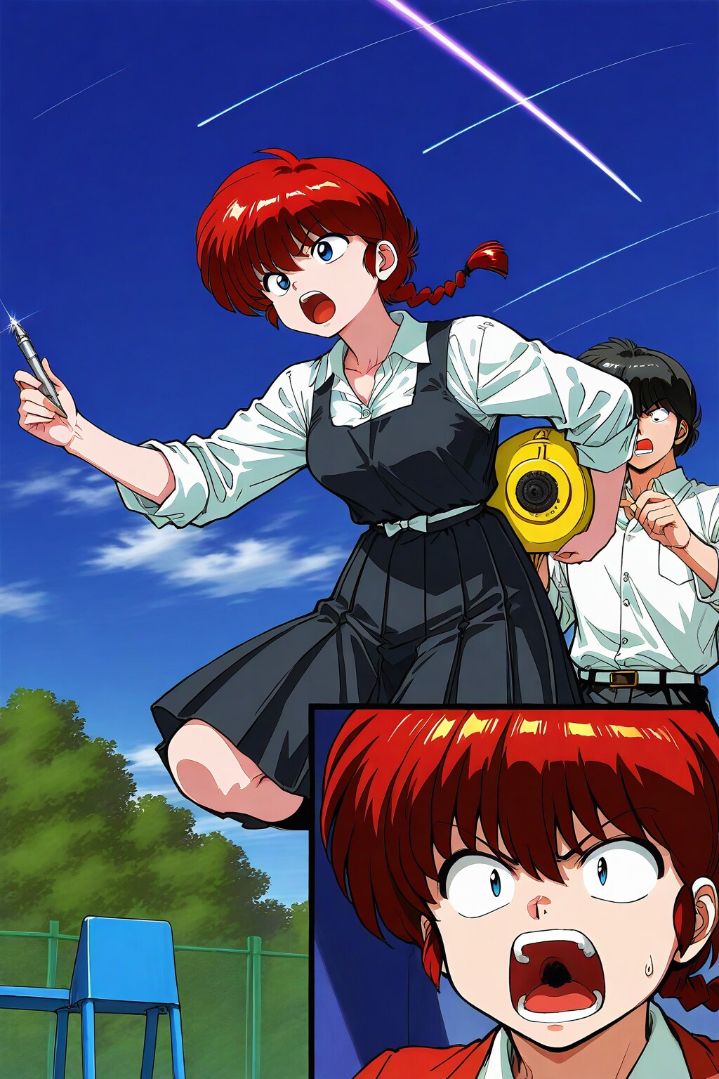 セーラーらんまー変身シーン