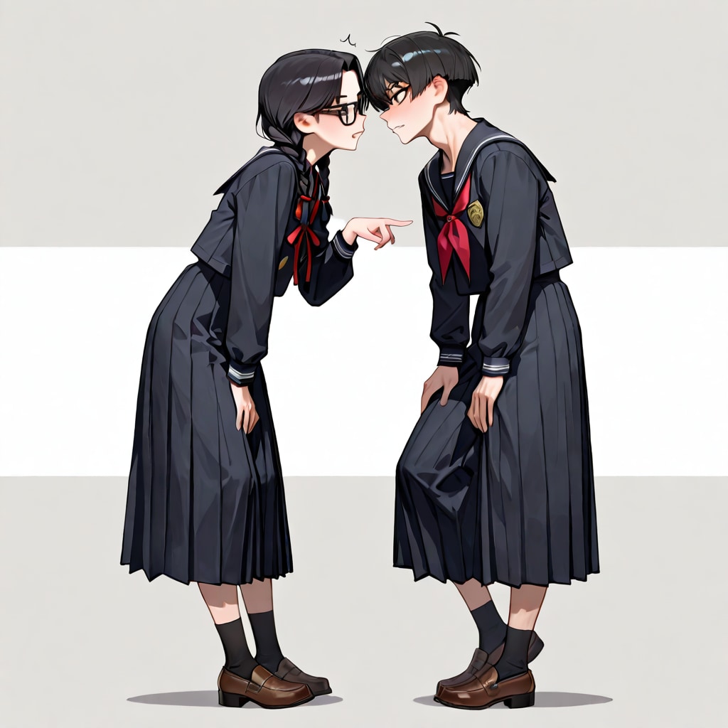 【破綻対策募集】男女キャラの服装入れ替え