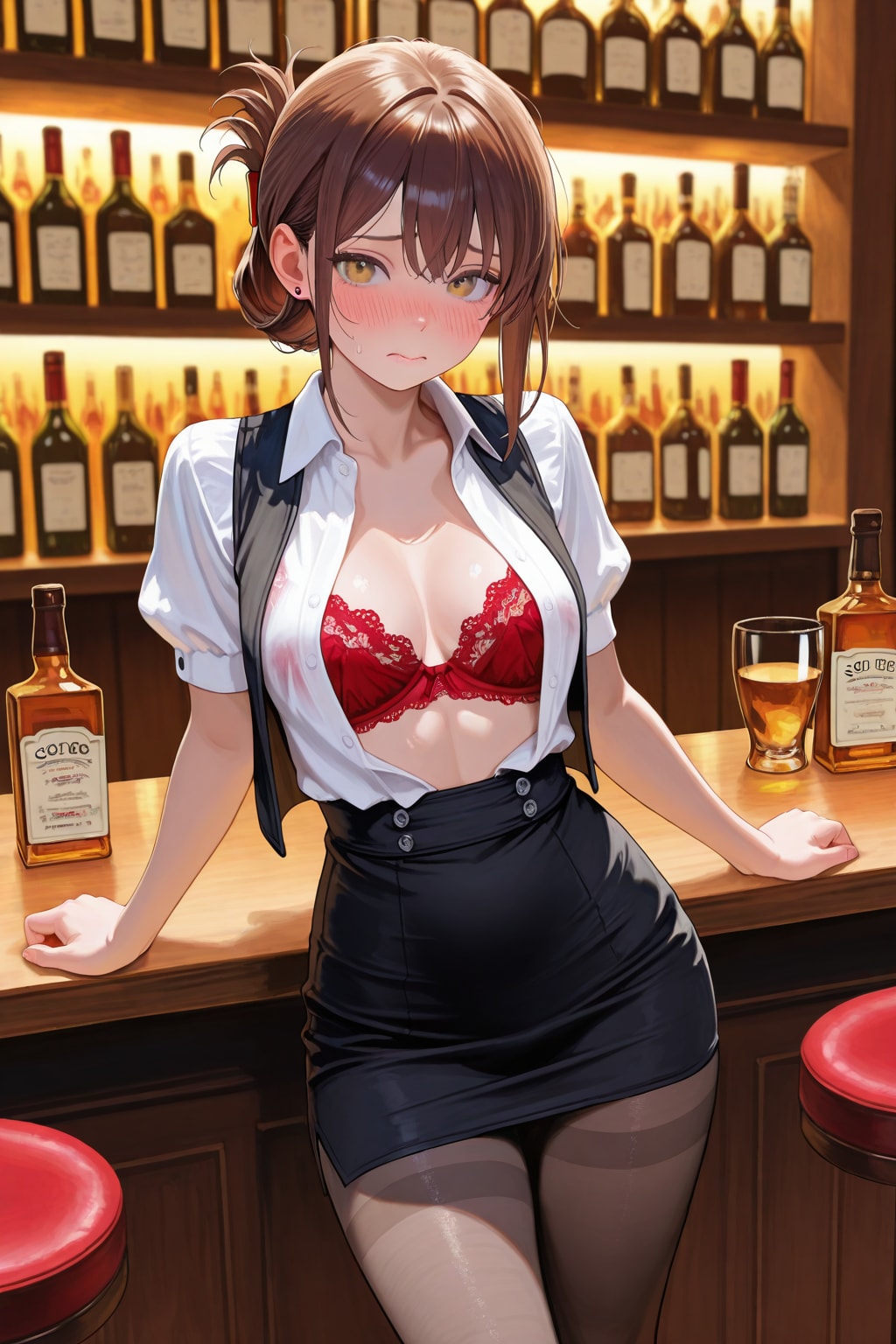 リピーターの多いバーメイドさん