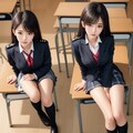 美脚女子高生 3枚目
