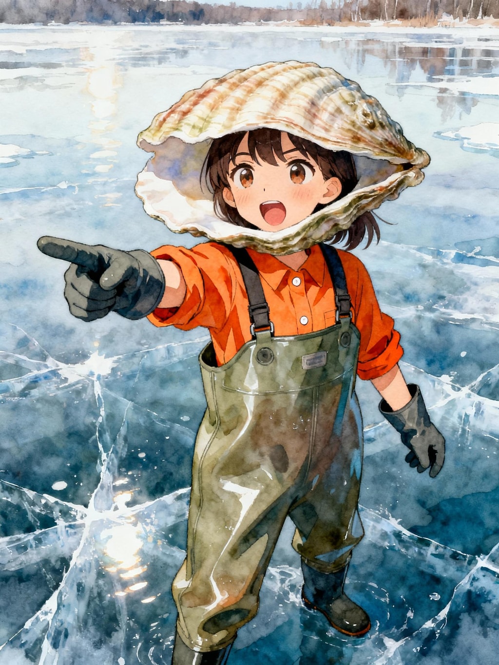 お米食べろ少女