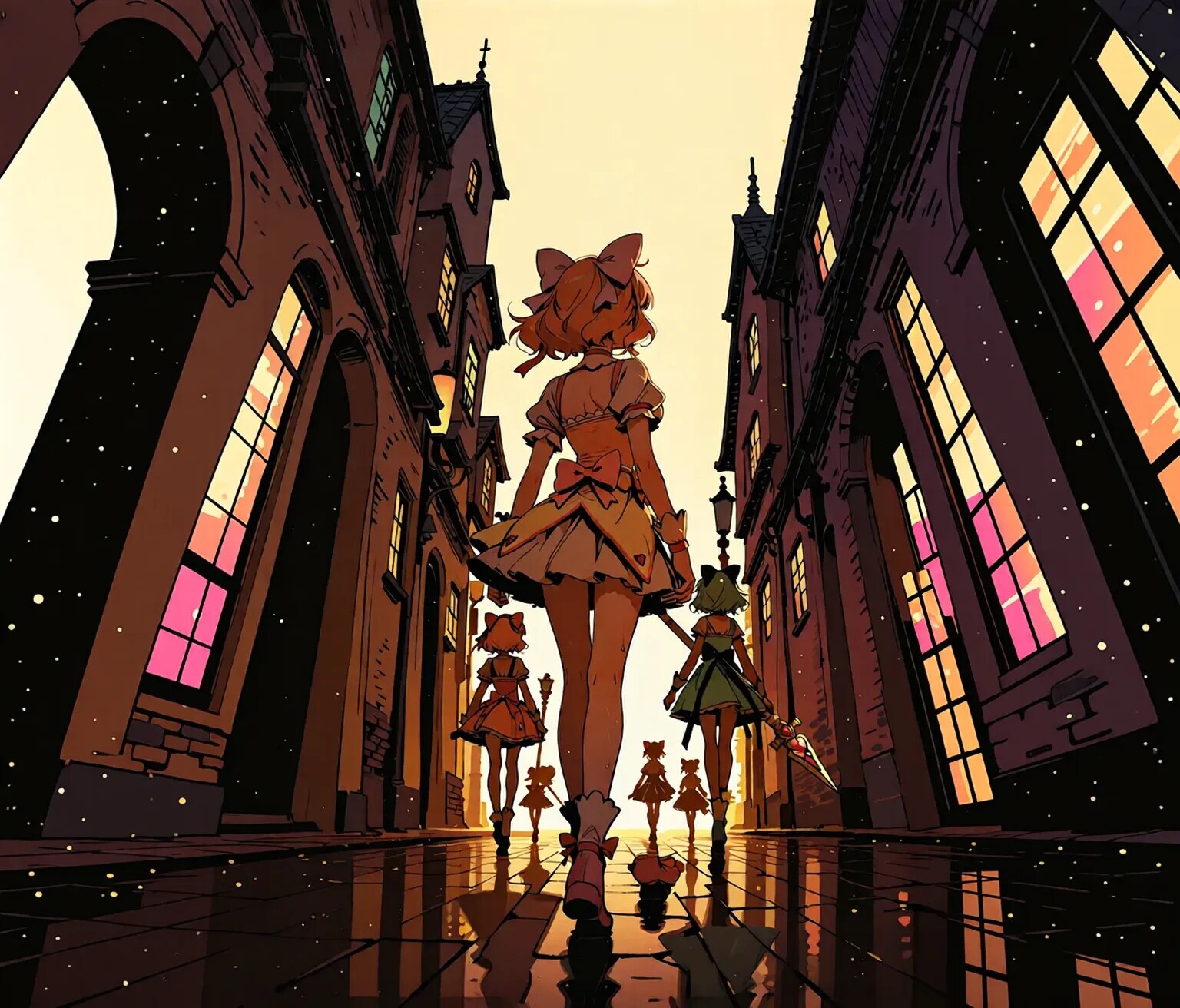 【さよなら魔法少女①】『高校デビューでギャルになるんだ！』 | の人気AIイラスト・グラビア