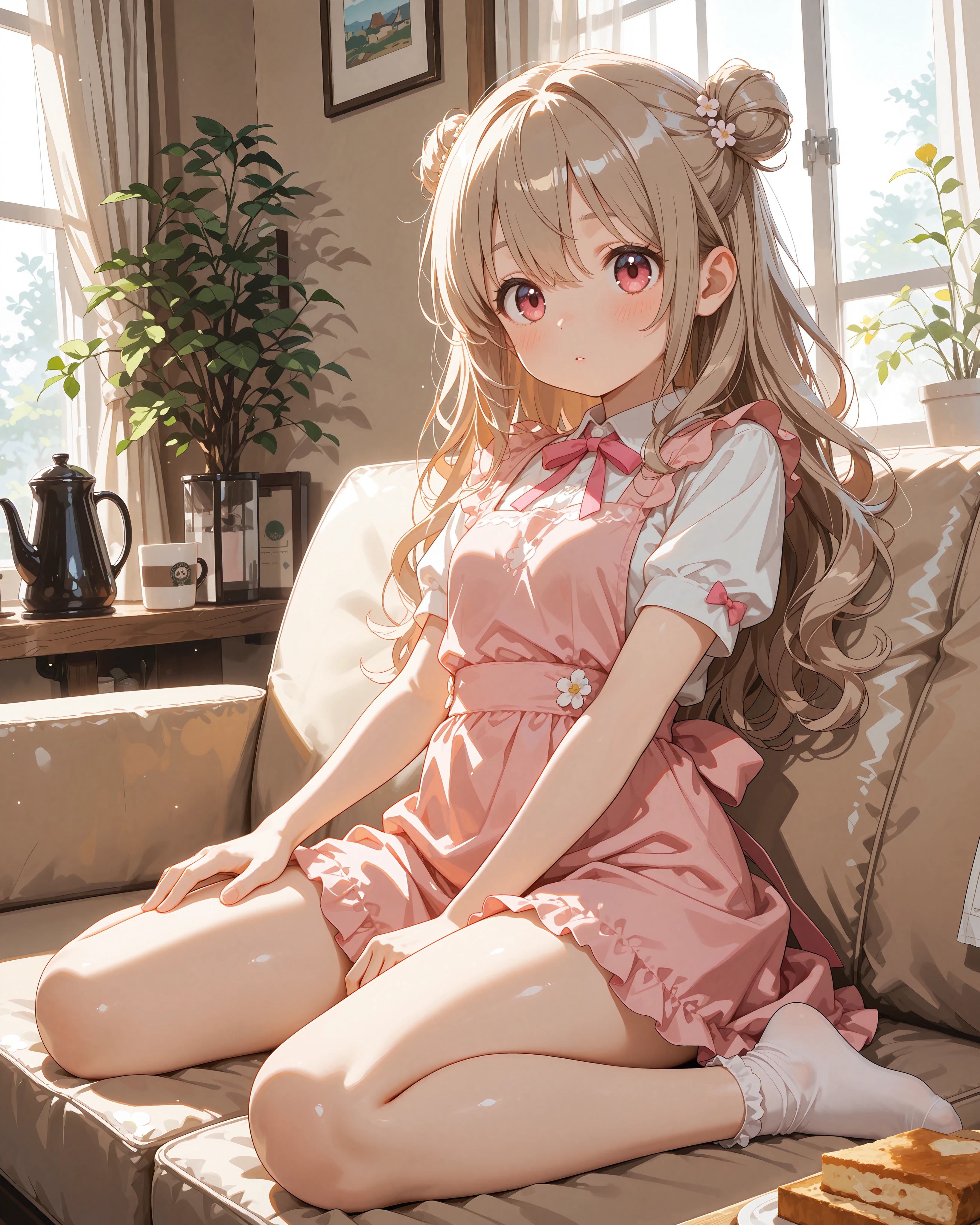 おはようウェイトレスさとみん #2 | の人気AIイラスト・グラビア