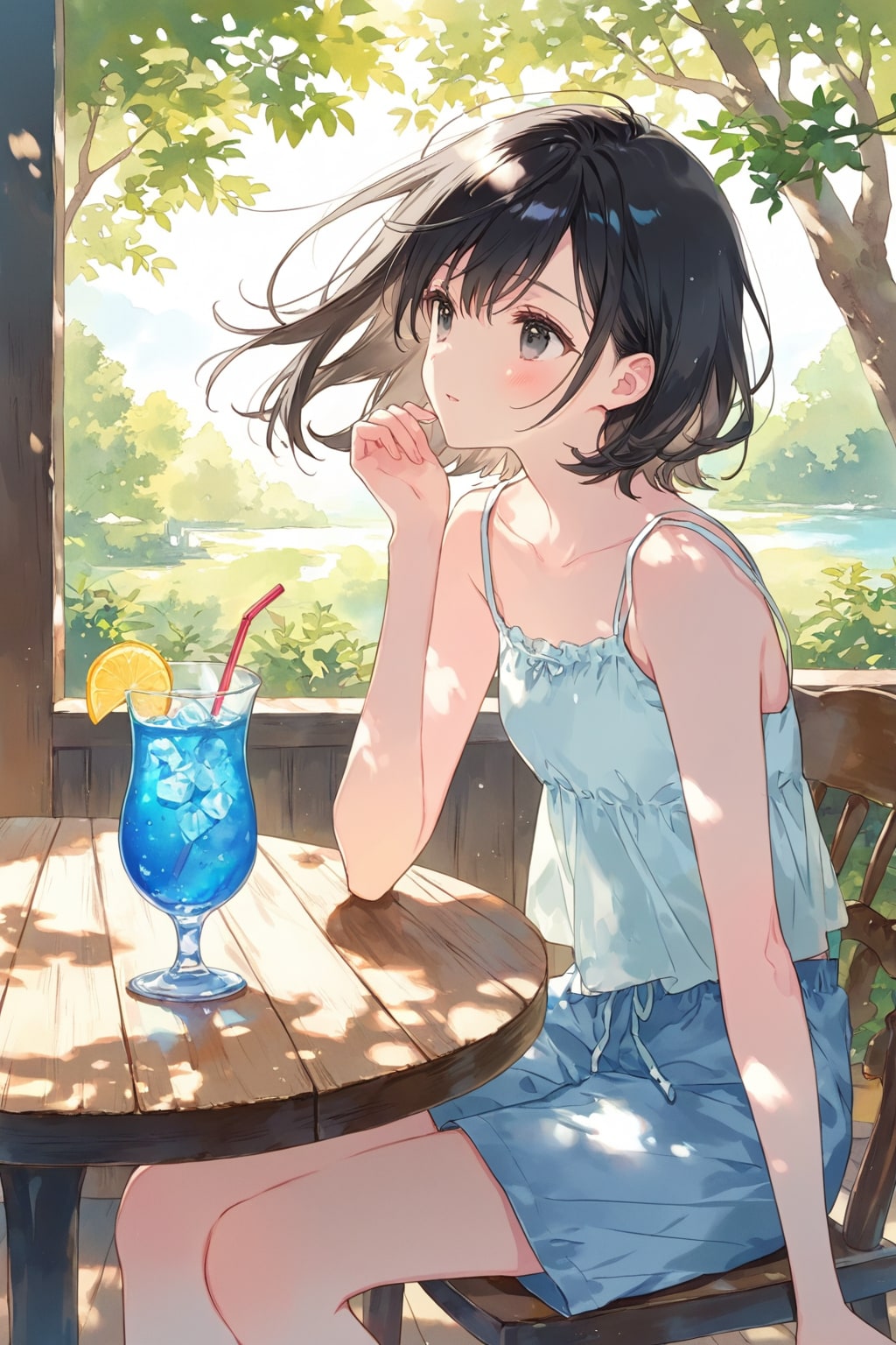 初夏の風