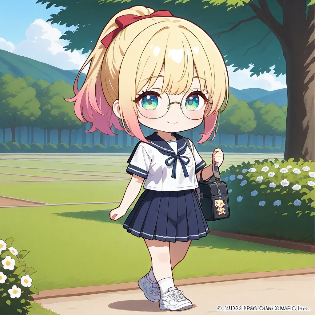 通学途中 | の人気AIイラスト・グラビア