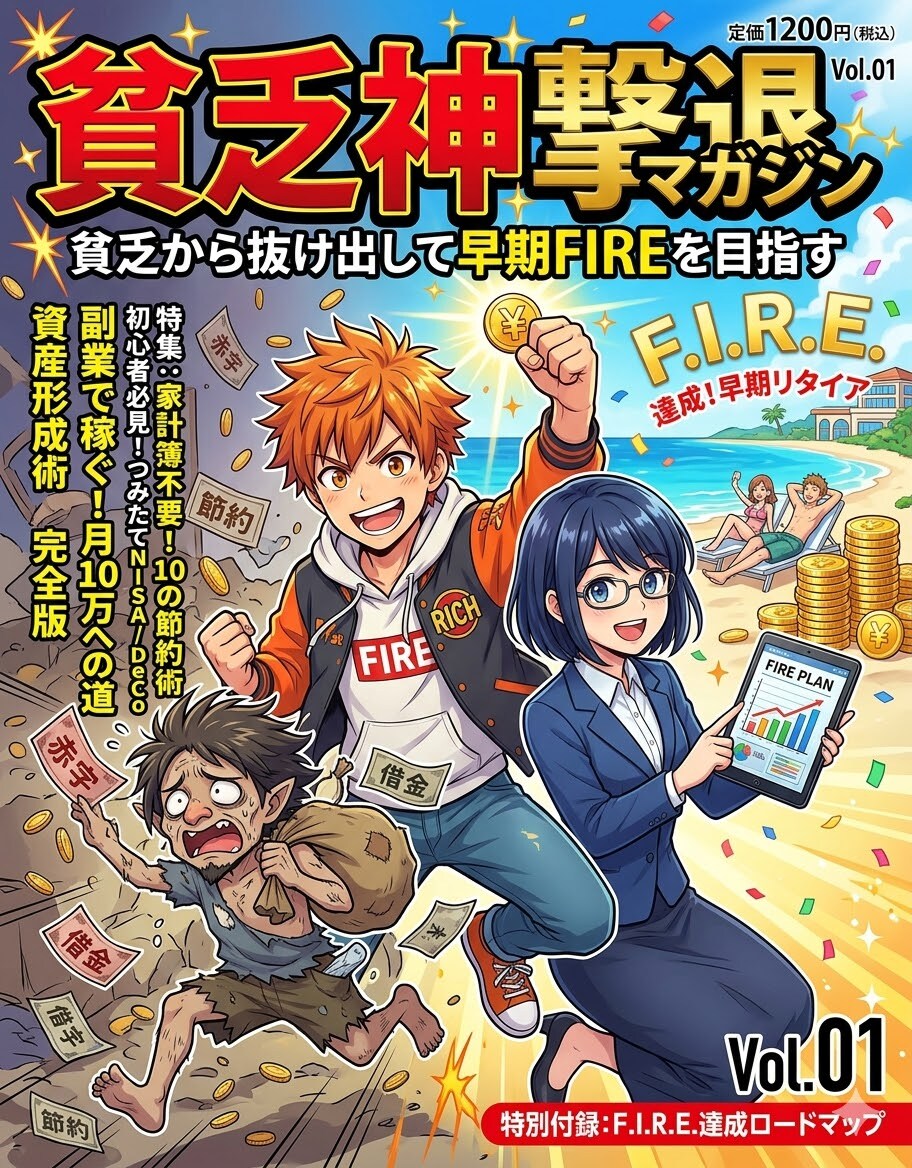 貧乏神撃退マガジン