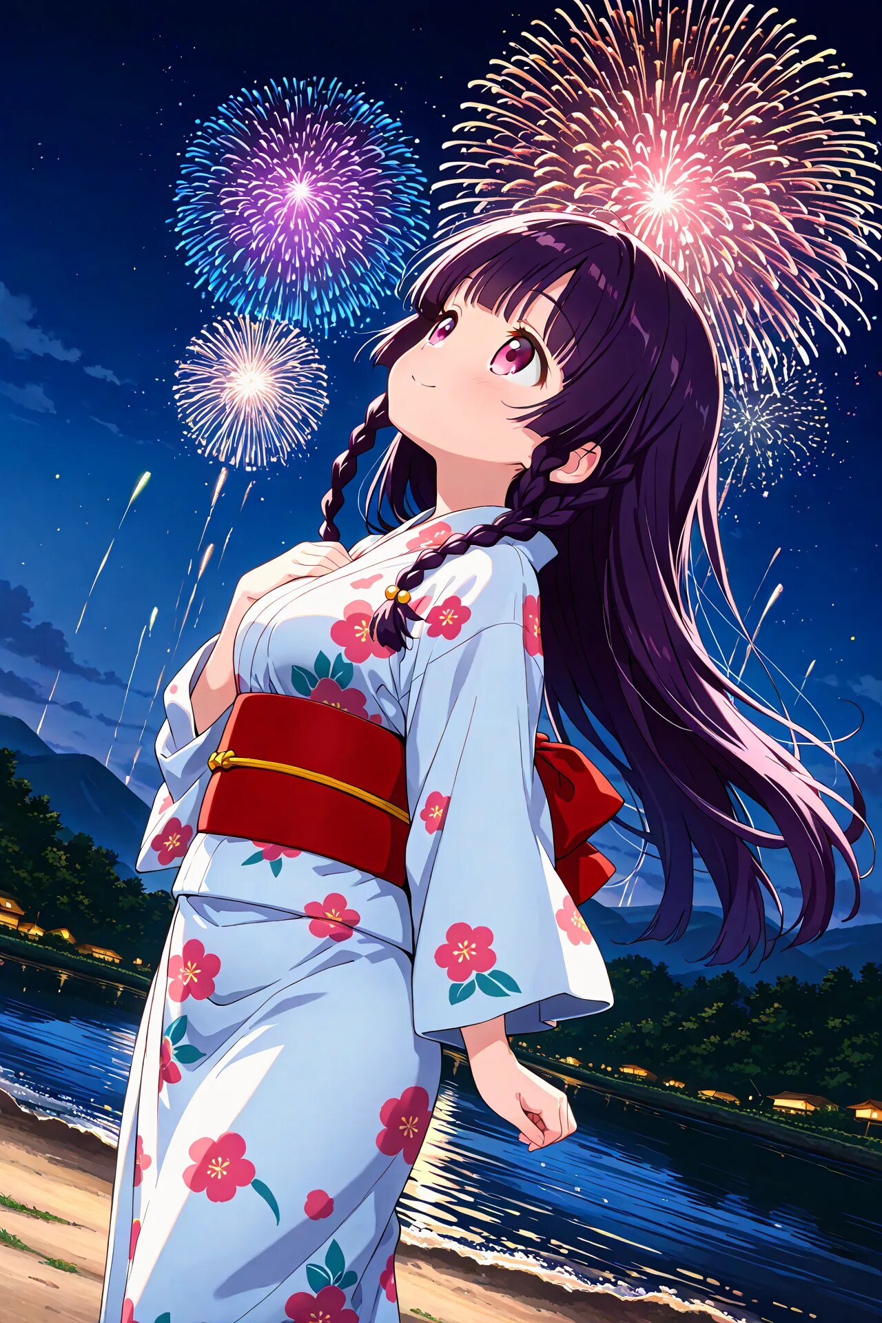 夏祭りのゆうこちゃん
