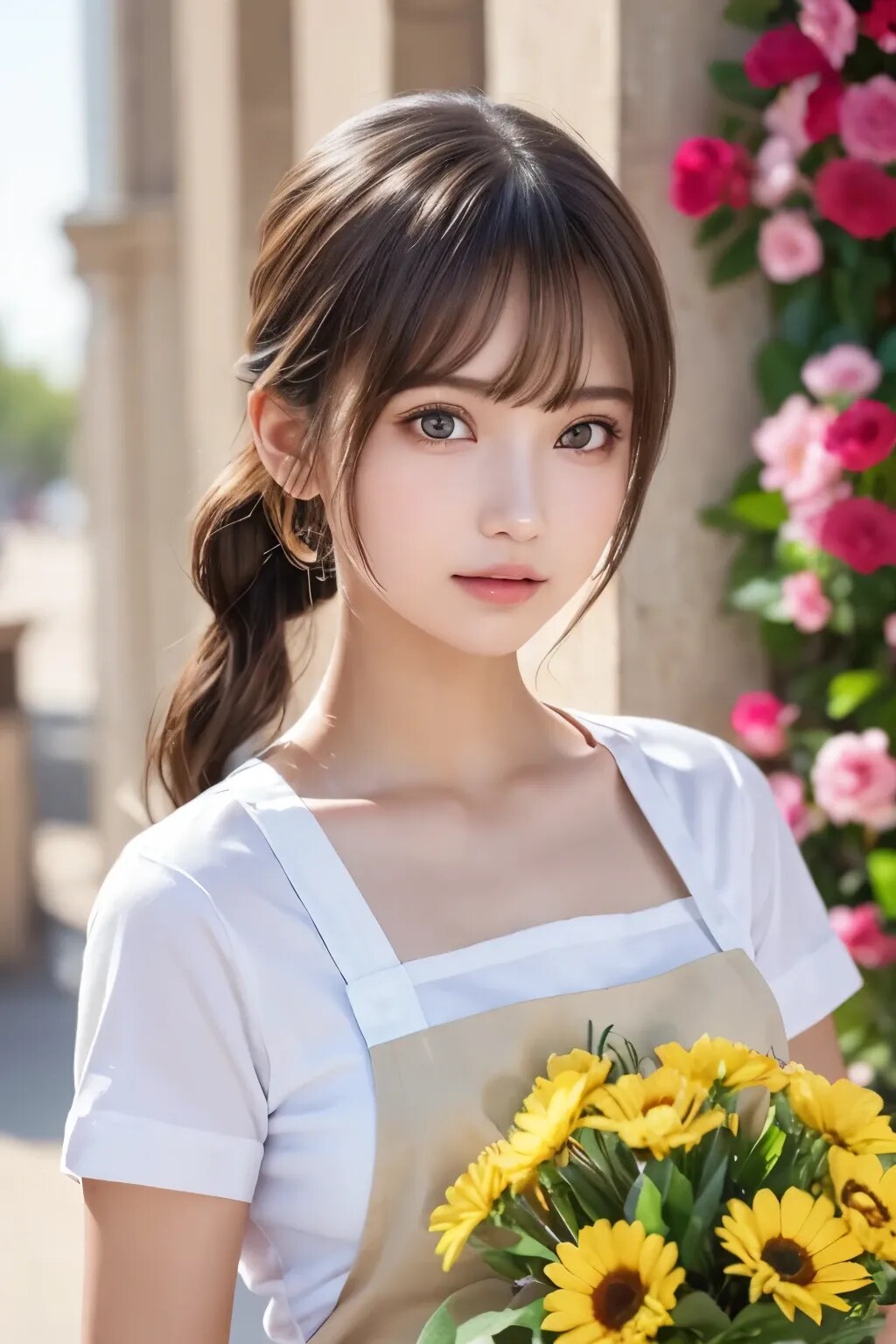 花屋の店員さん
