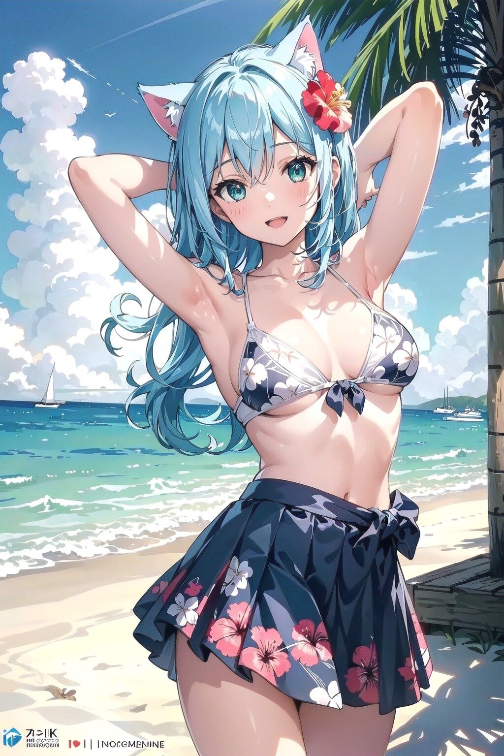 新しい水着買っちゃいました👙🐱✨
