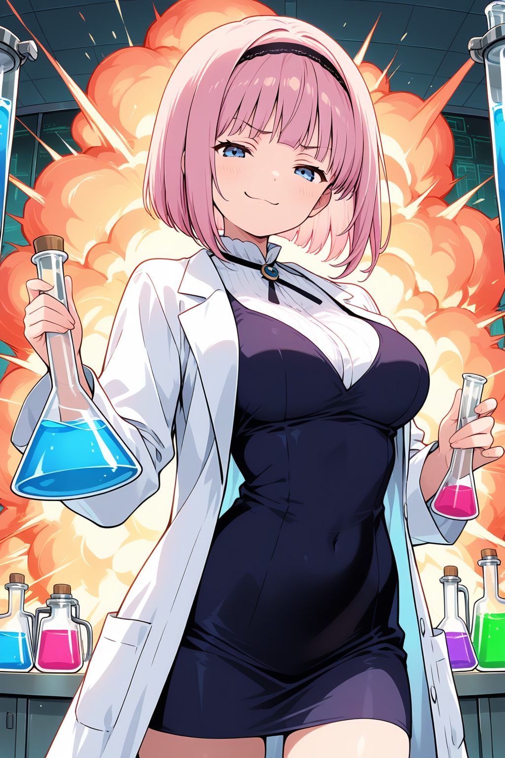 サイエンスとは爆発なのだ！ | の人気AIイラスト・グラビア