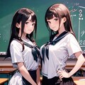 2人とセーラー服と女子高校生と 4枚目