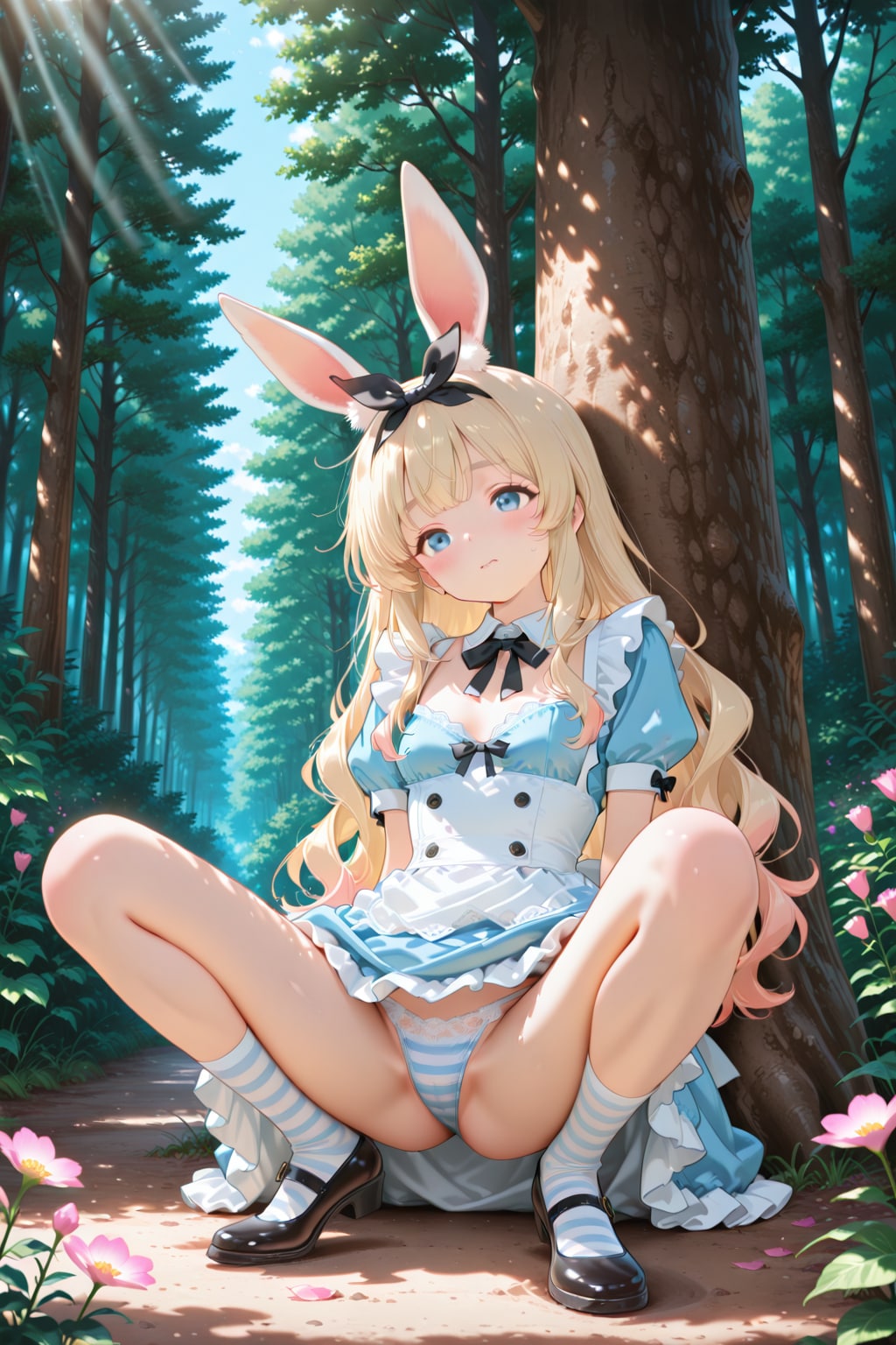 DUPA🌳森でウサギを見つけた🐰