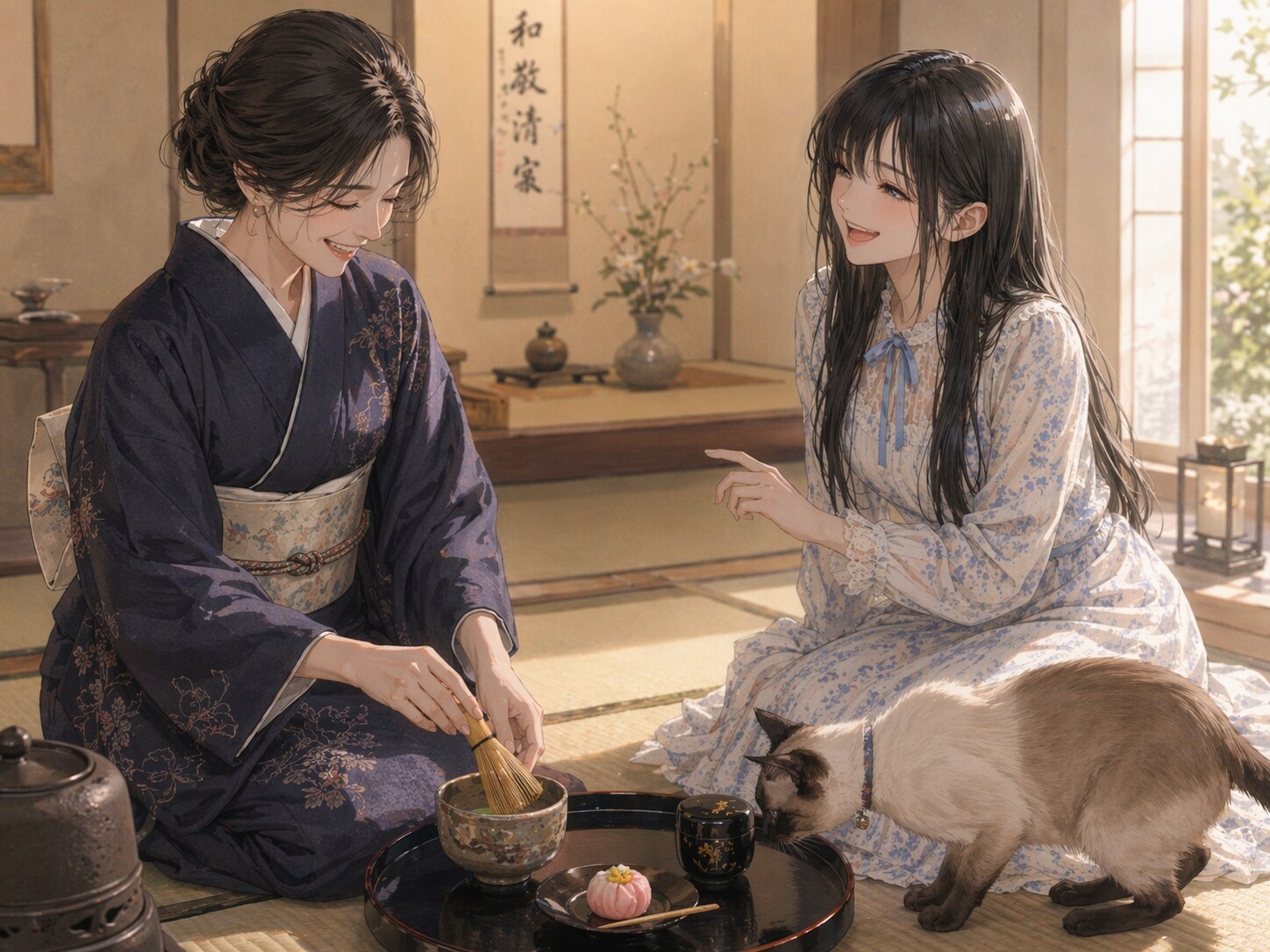 ねずちゃんとお母さま。
