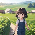 こひつじとお散歩 2枚目