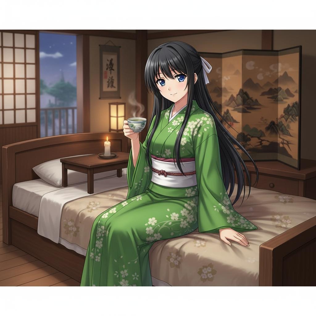 浴衣のヨシモトお姉さま