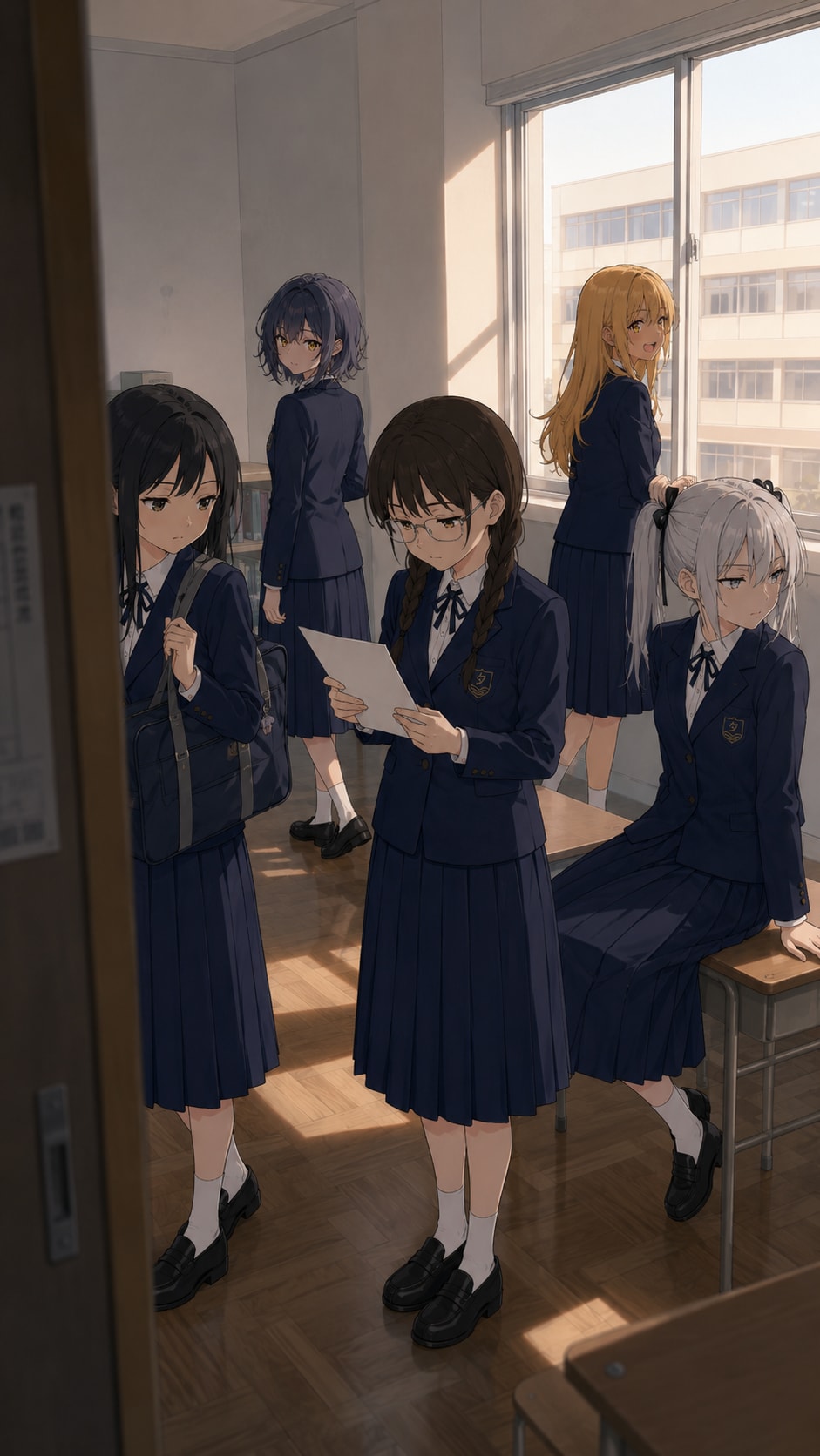 ダサ制服！ | の人気AIイラスト・グラビア