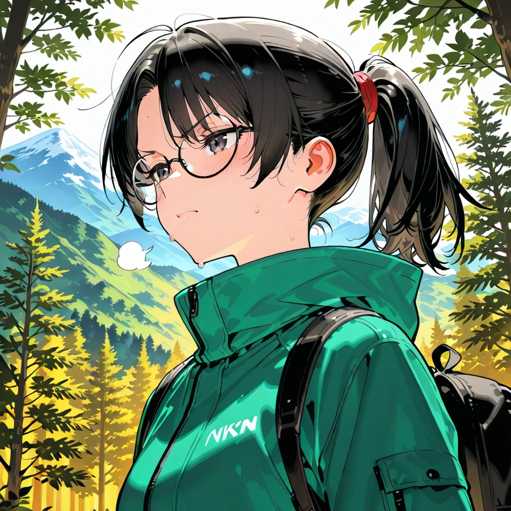 登山もできちゃう楓ちゃん