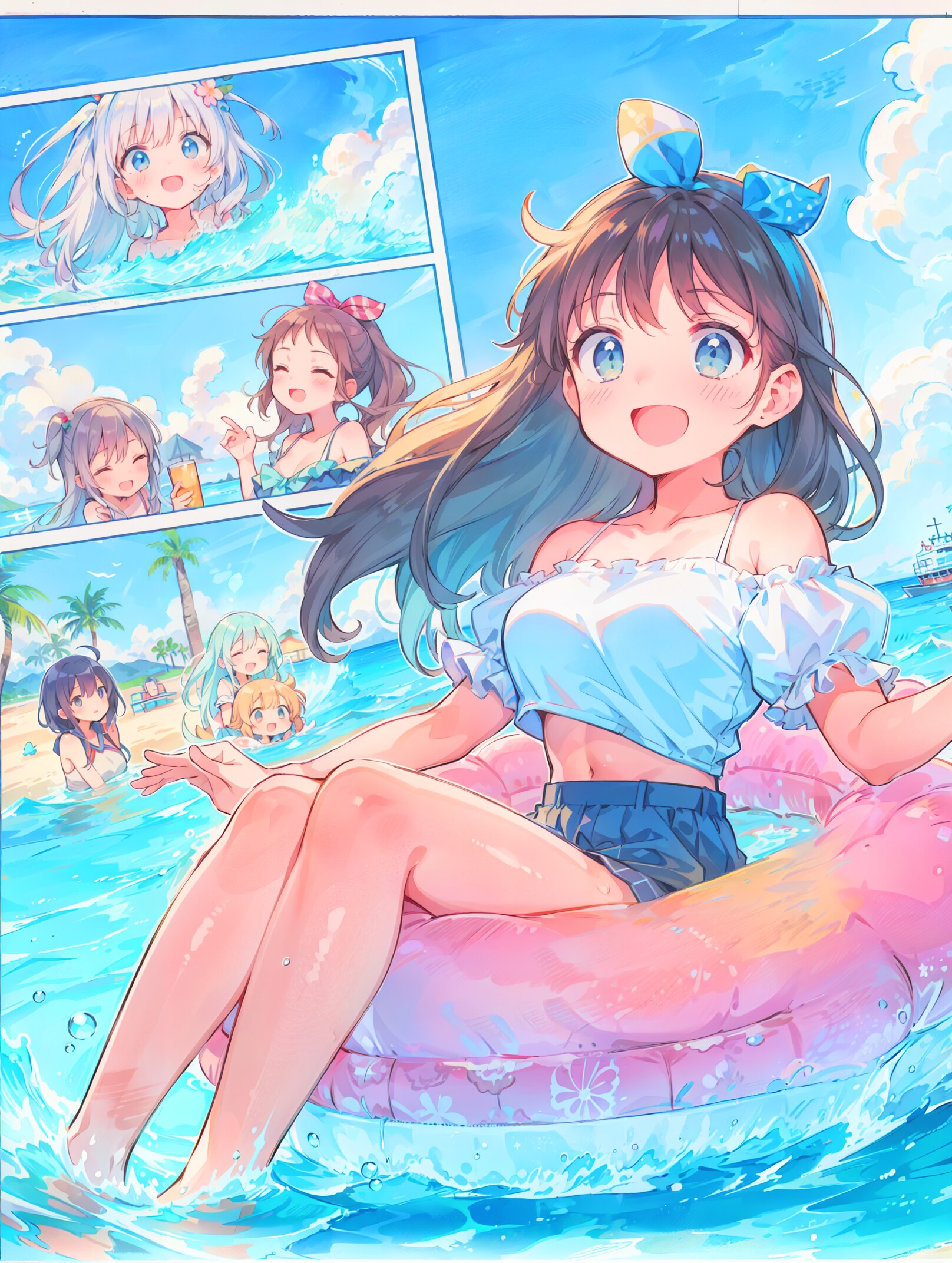 それぞれの海の過ごし方