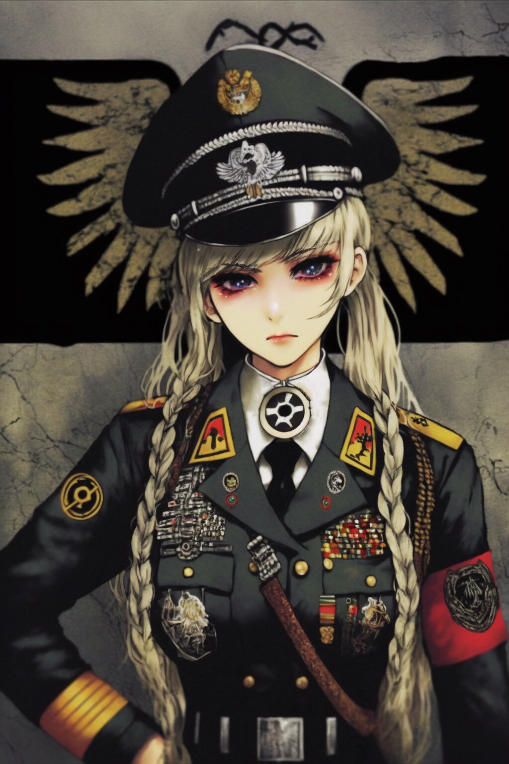 軍服少女