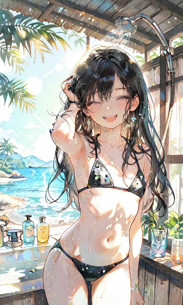 輝く水玉