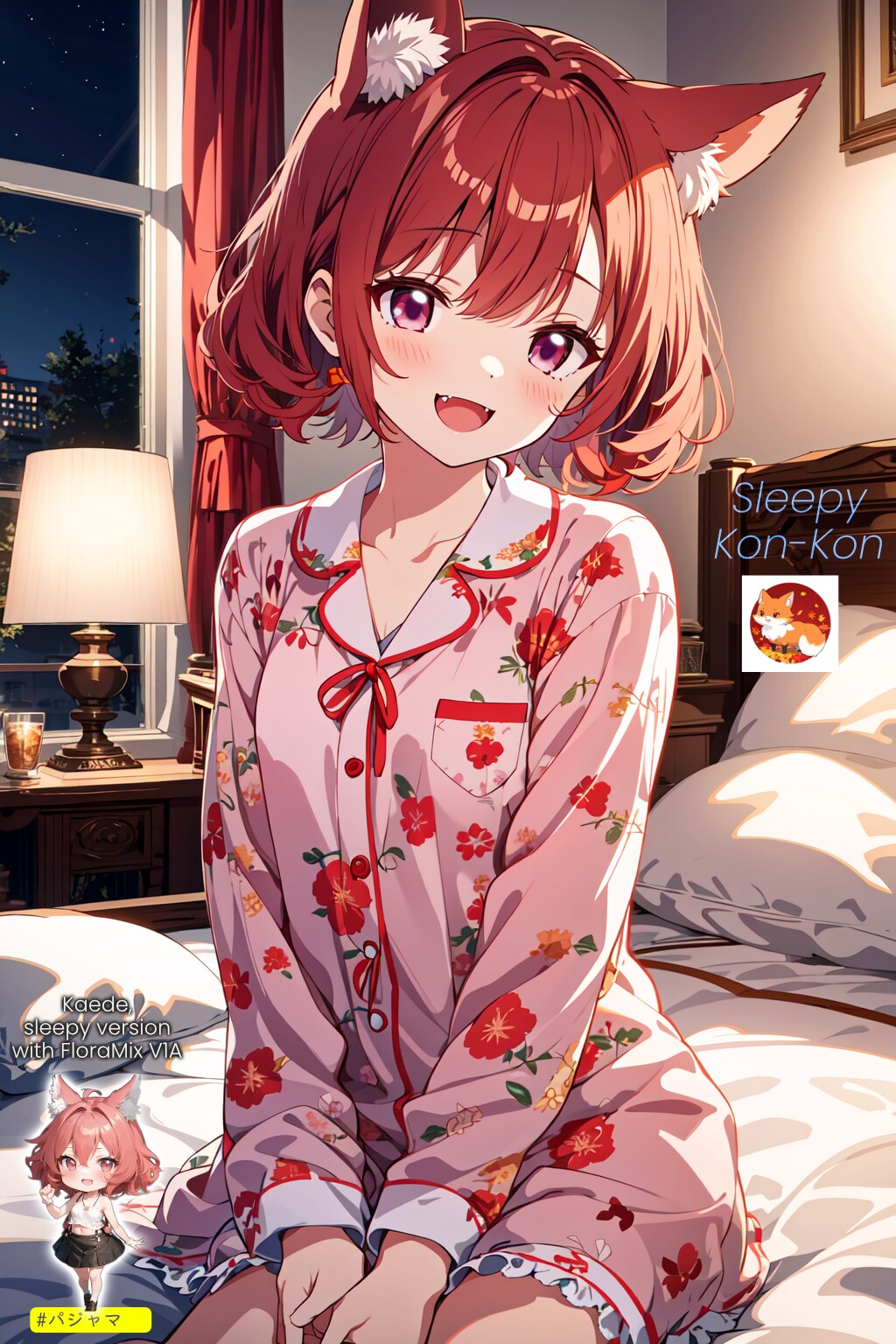 ねむねむコンコン( ˘ω˘)