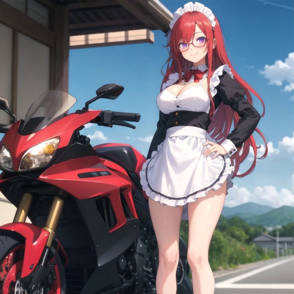 お待たせ🏍️？ | の人気AIイラスト・グラビア