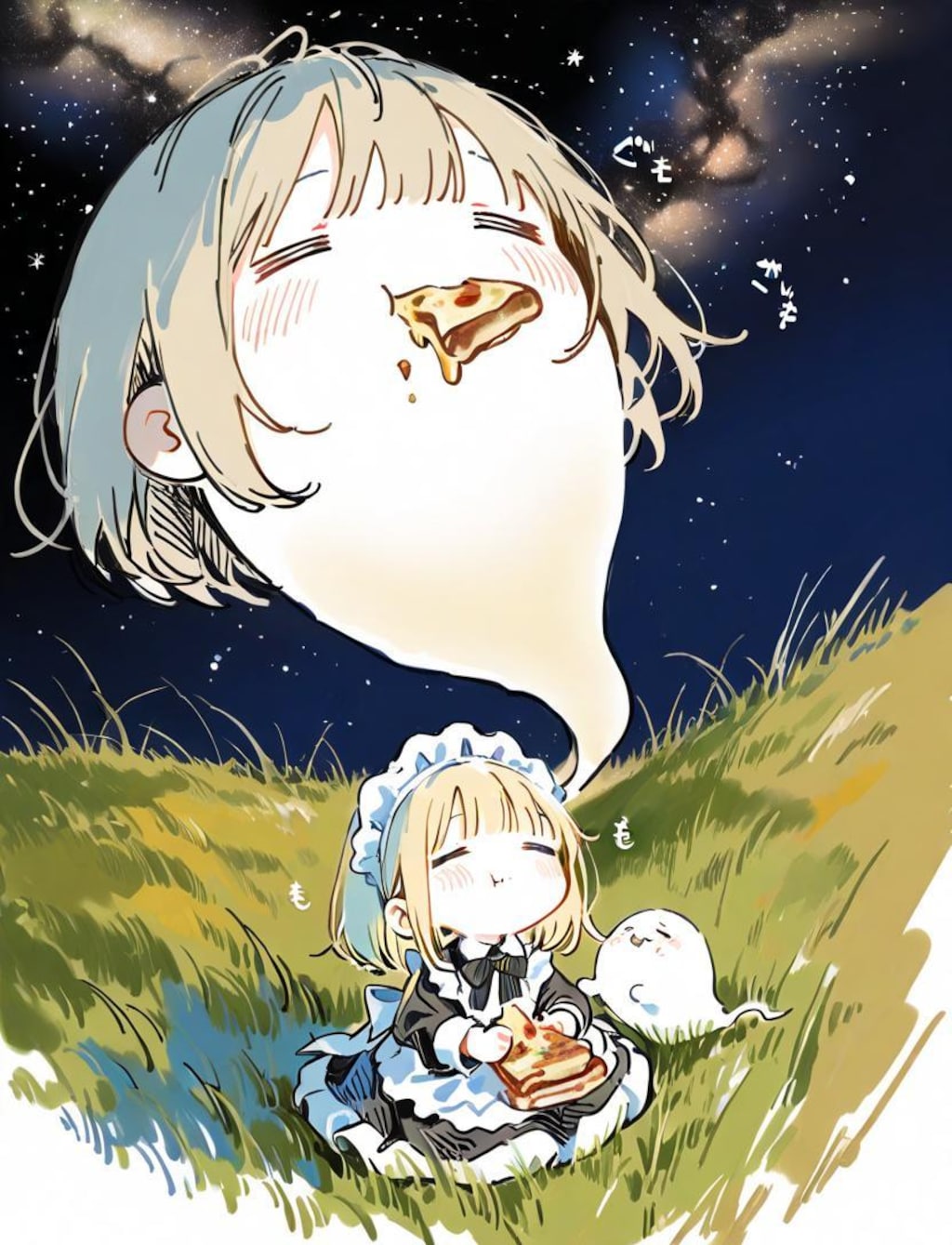 星降る夜とおピッツァと✨🍕
