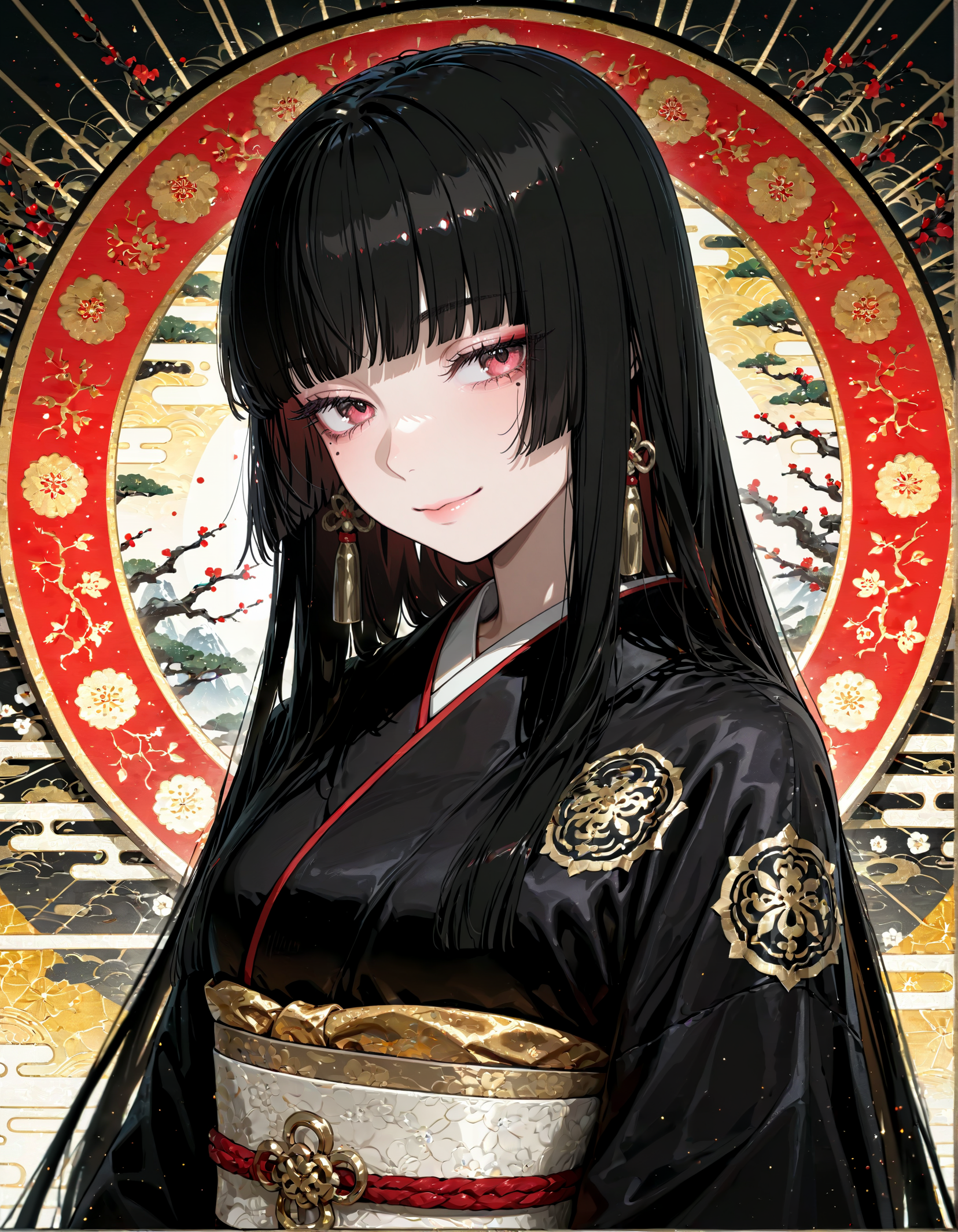 和服美人？