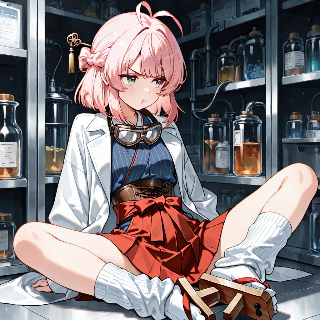 昔書いていた黒歴史ノートの設定で画像生成してみた。5キャラ目