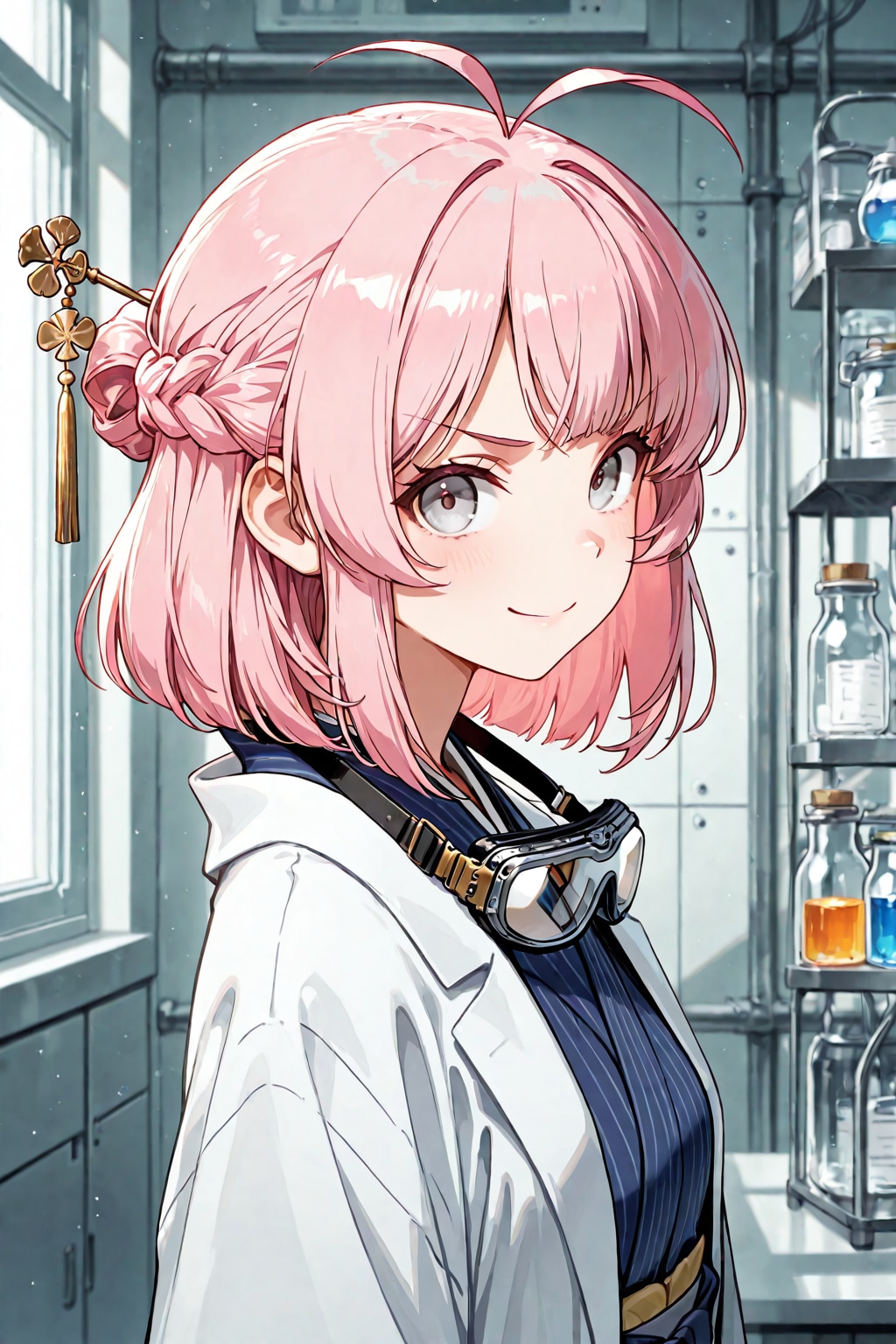 昔書いていた黒歴史ノートの設定で画像生成してみた。5キャラ目