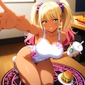 ギャル子in麗王太怒祭り②with眼鏡ちゃん。 9枚目