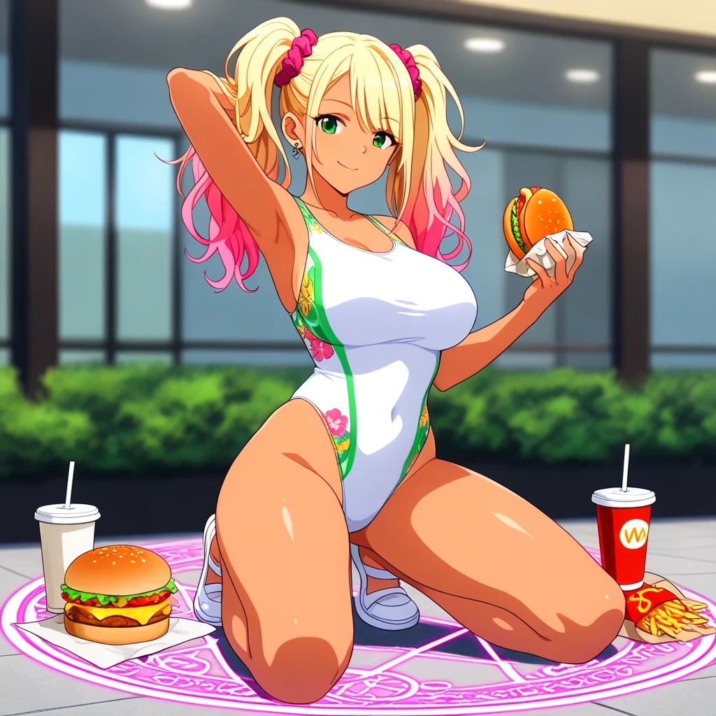 ギャル子in麗王太怒祭り②with眼鏡ちゃん。