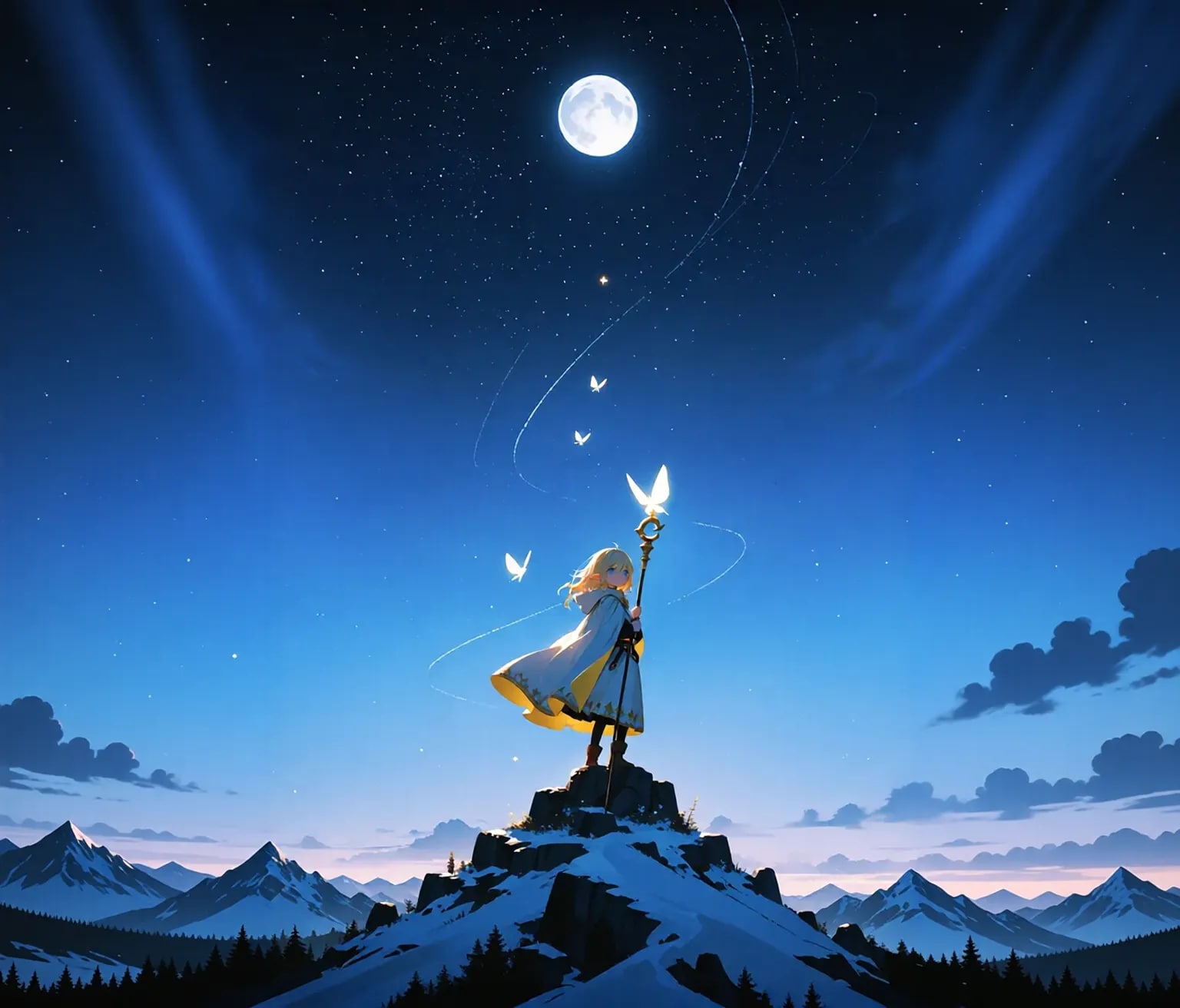 光の蝶 | の人気AIイラスト・グラビア