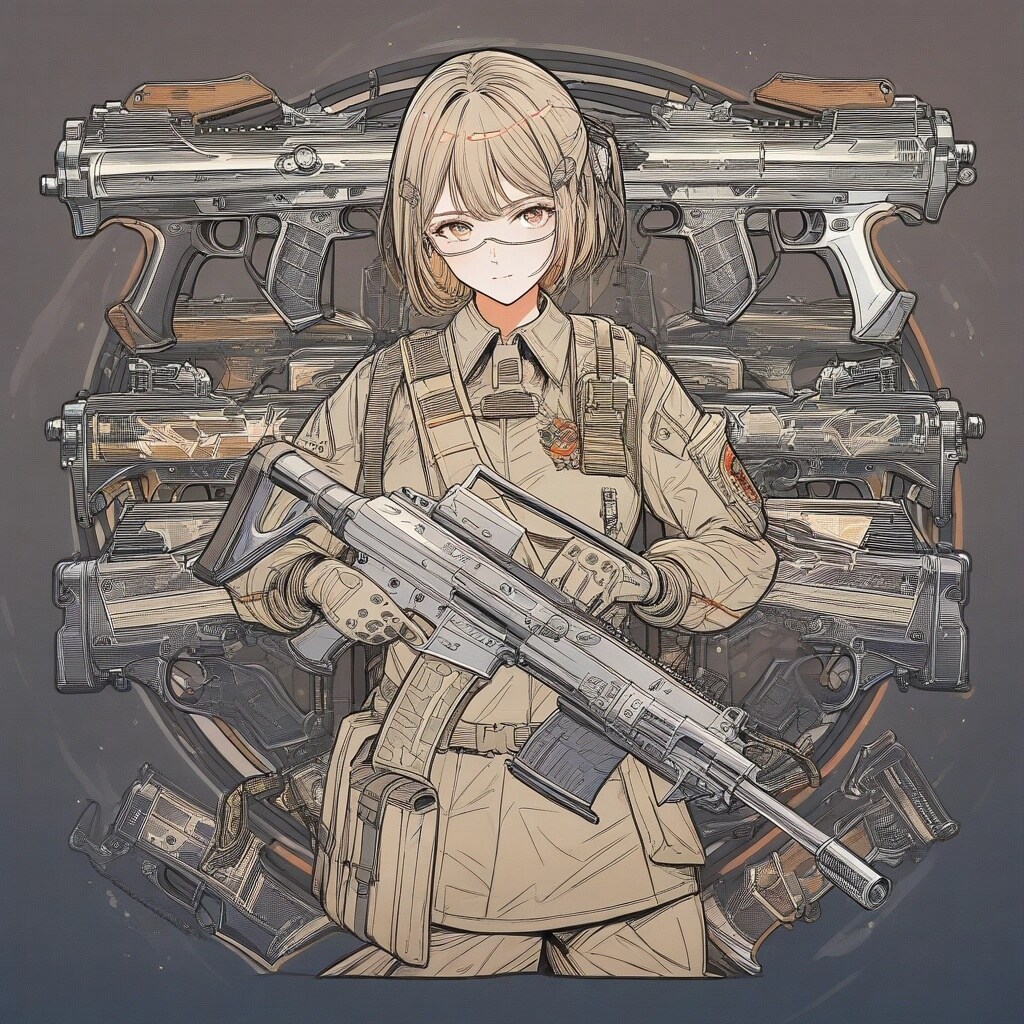 Military girl