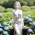 「白い肌」を指定したのが間違いと思う生成品 2枚目