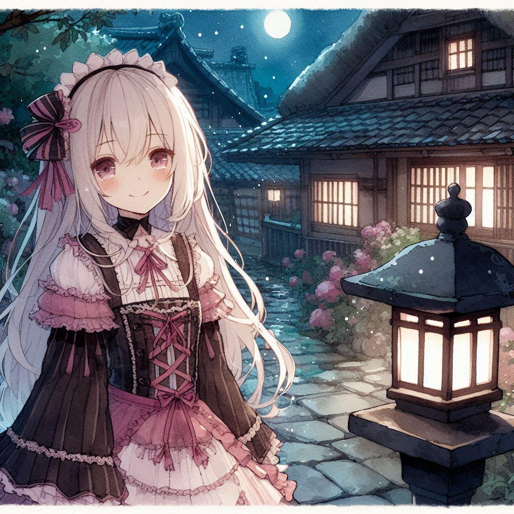 白髪の可愛い女の子【54】 | の人気AIイラスト・グラビア