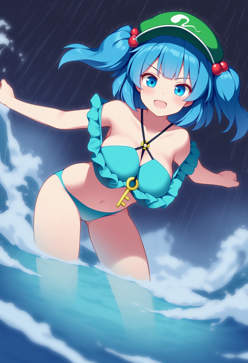 水着にとりさん