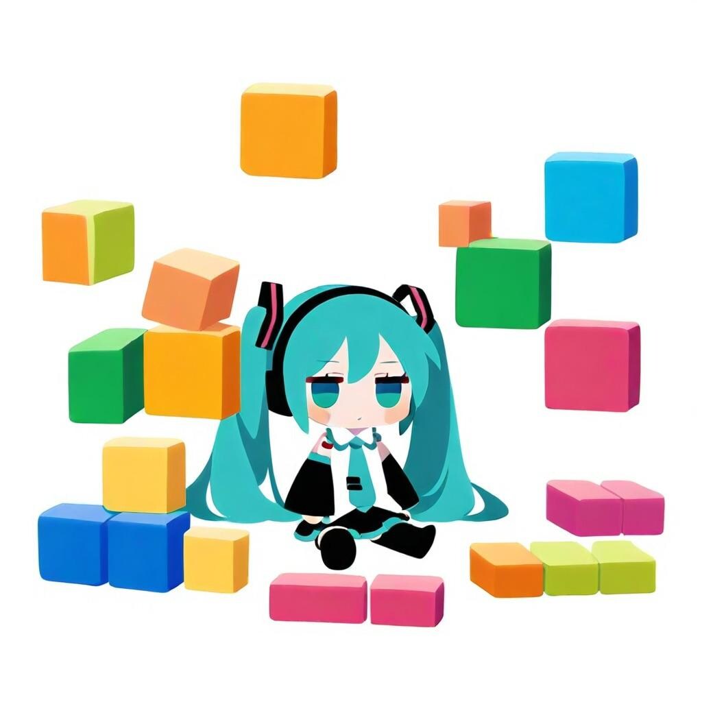 テトリスにあきたミクさん