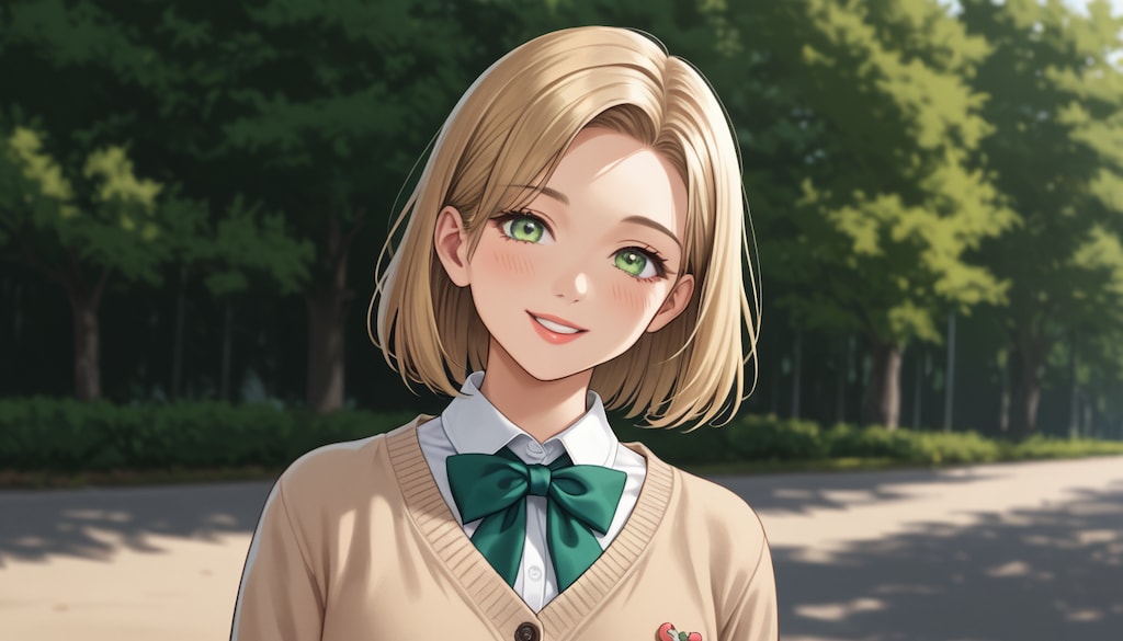 新AIモデル実験中（モデル情報借用：沙也ちゃん）