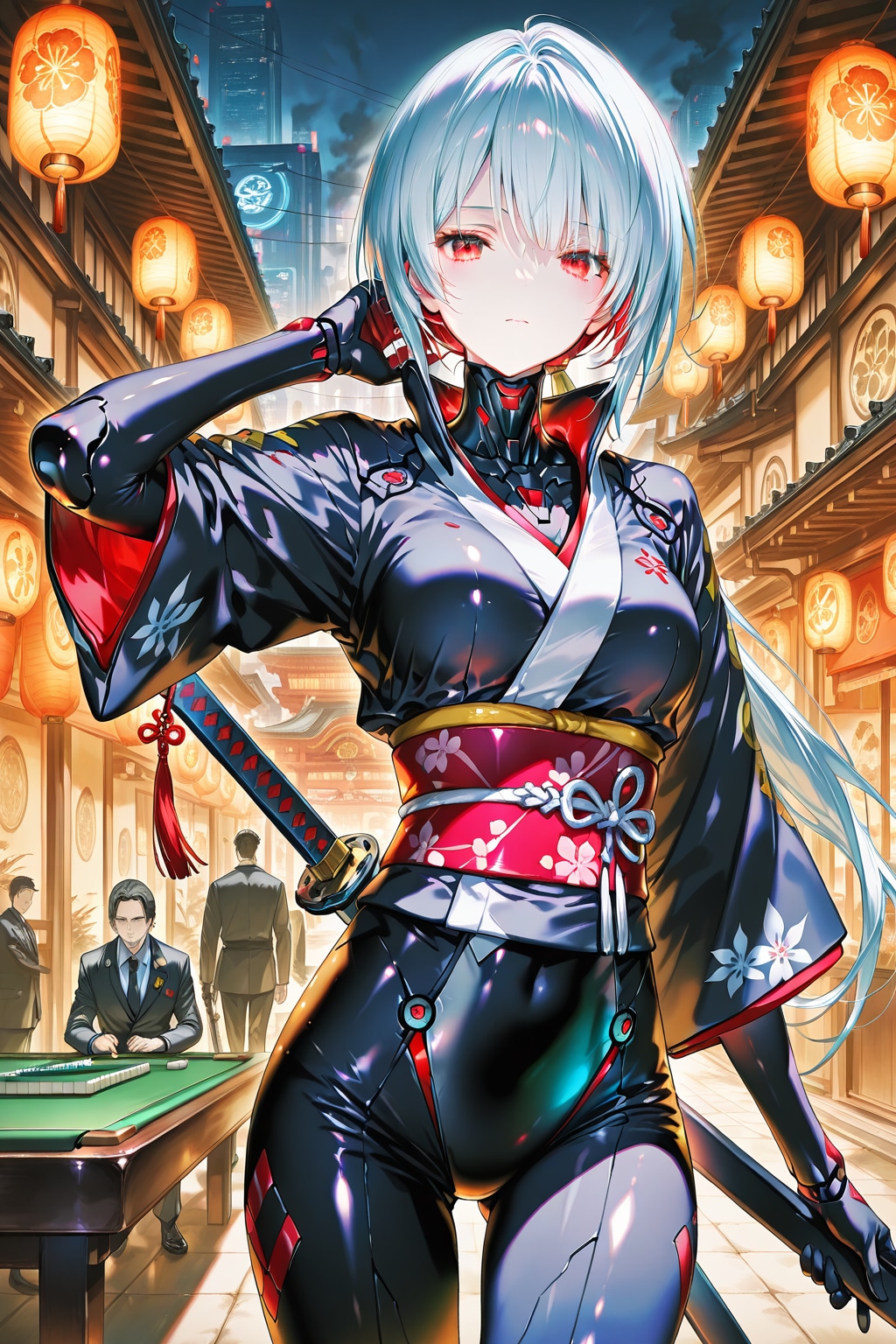メカ娘の用心棒