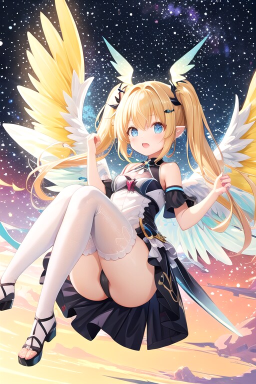 ツインテ金髪エンジェル