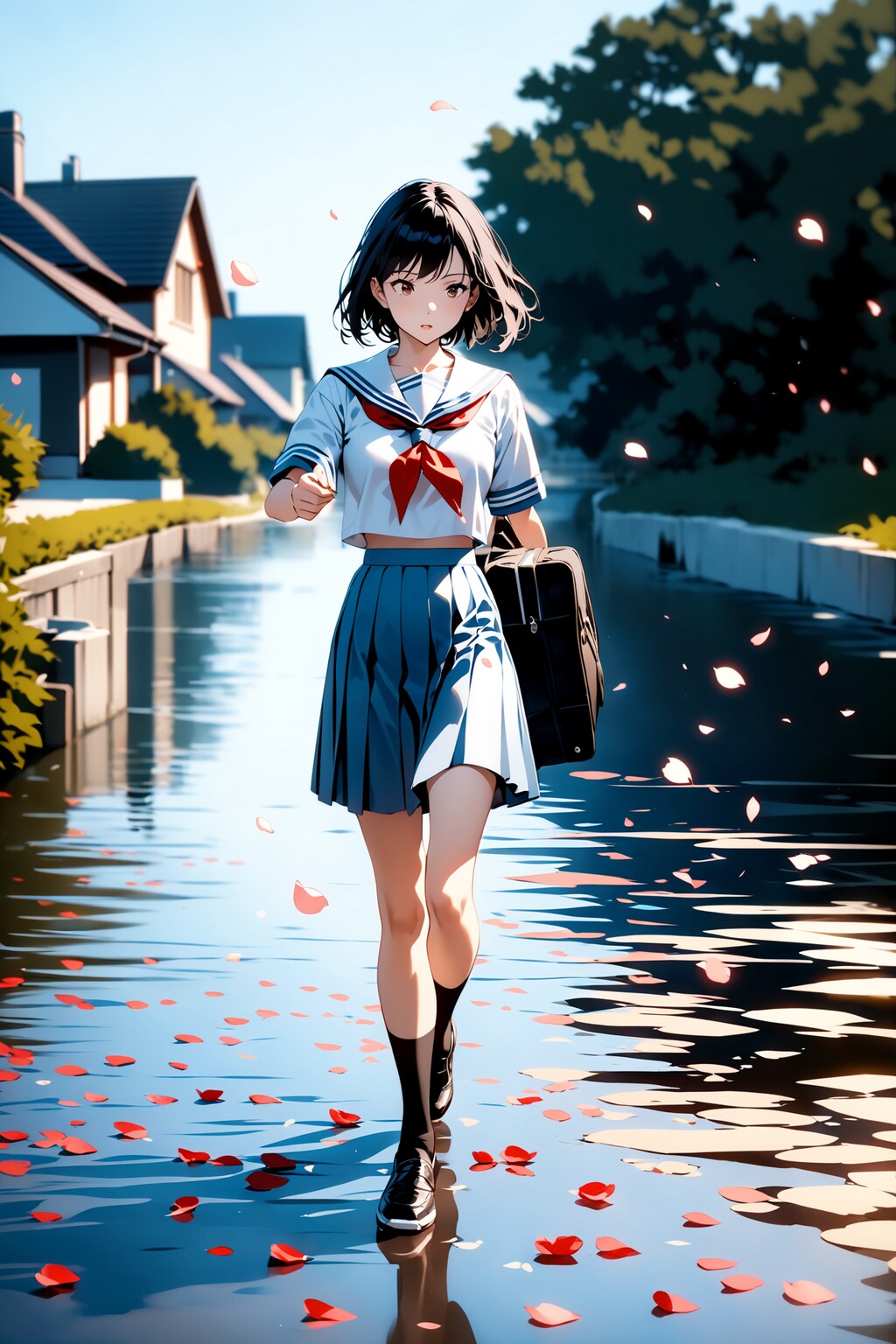 私だけの通学路