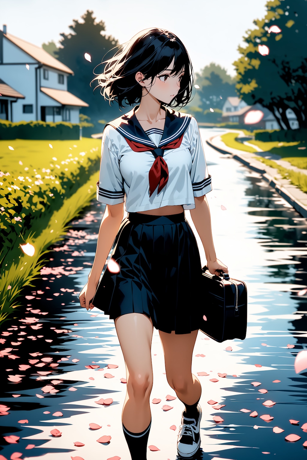 私だけの通学路