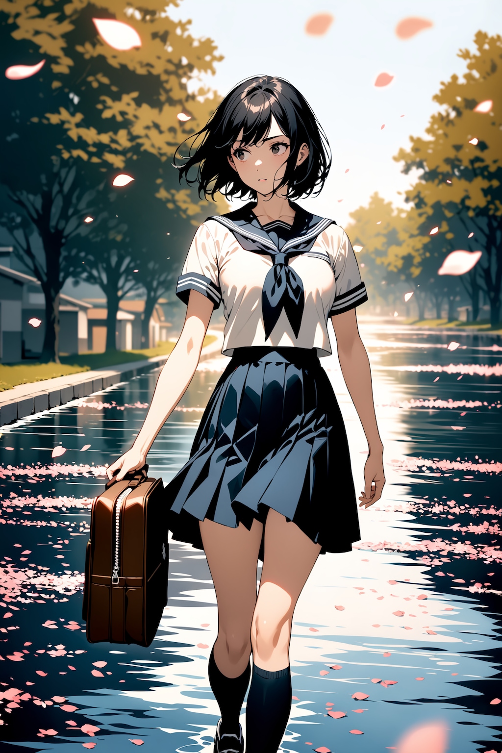 私だけの通学路