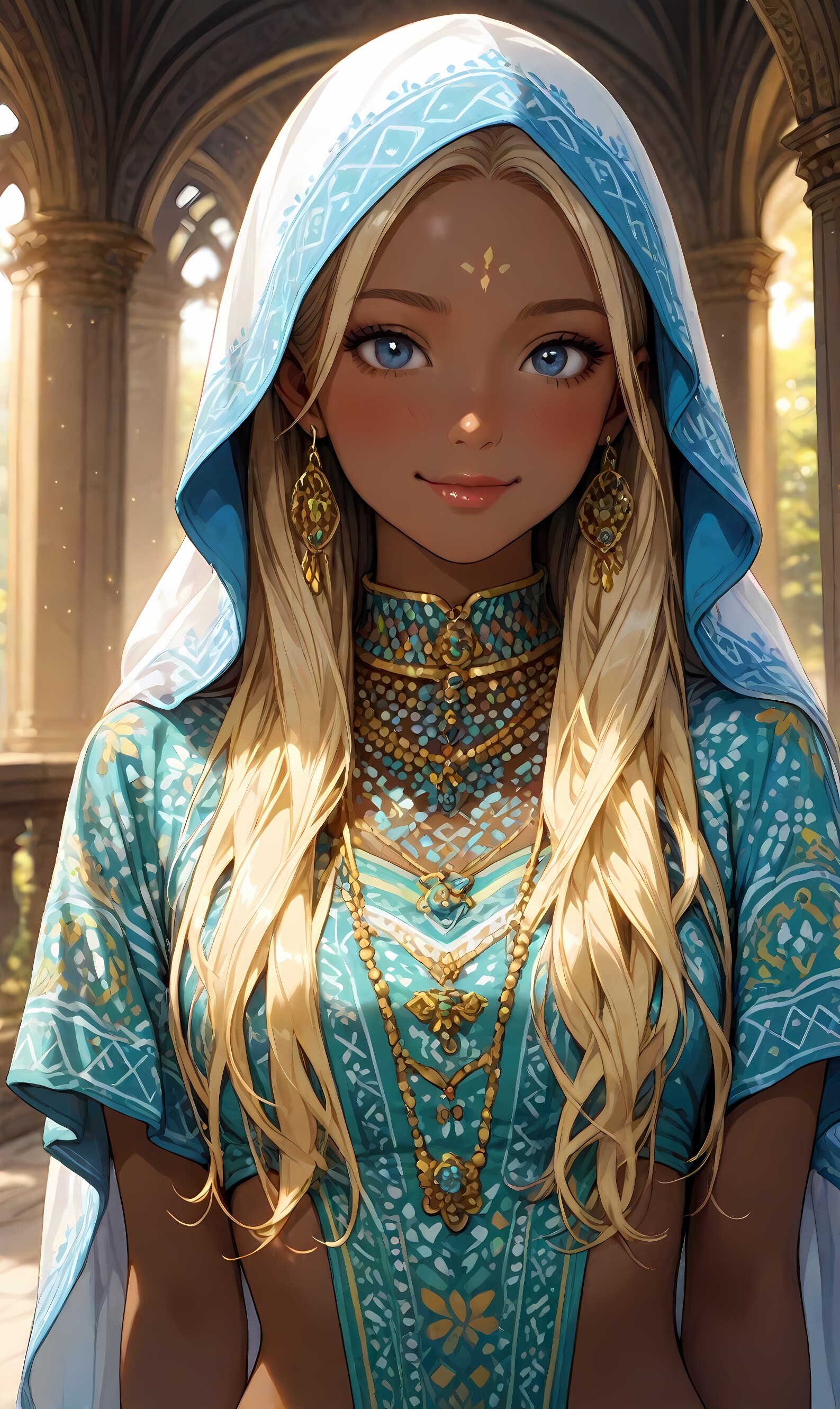 Cute Arabian Girl (HD) 01