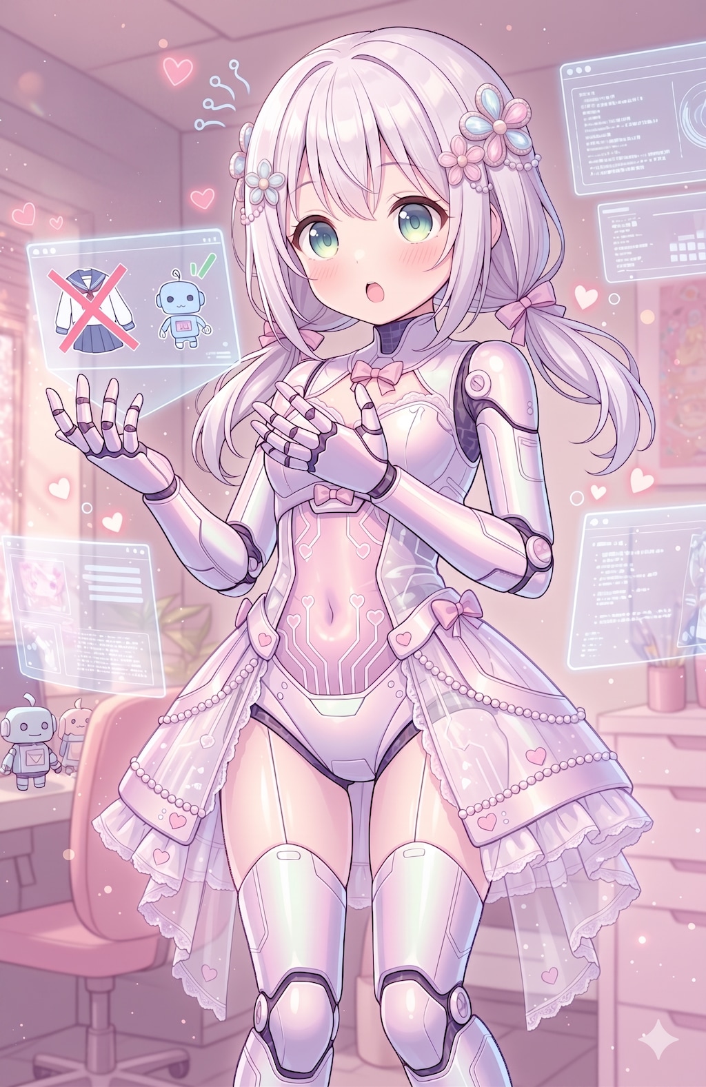 ある日突然ロボットに！？