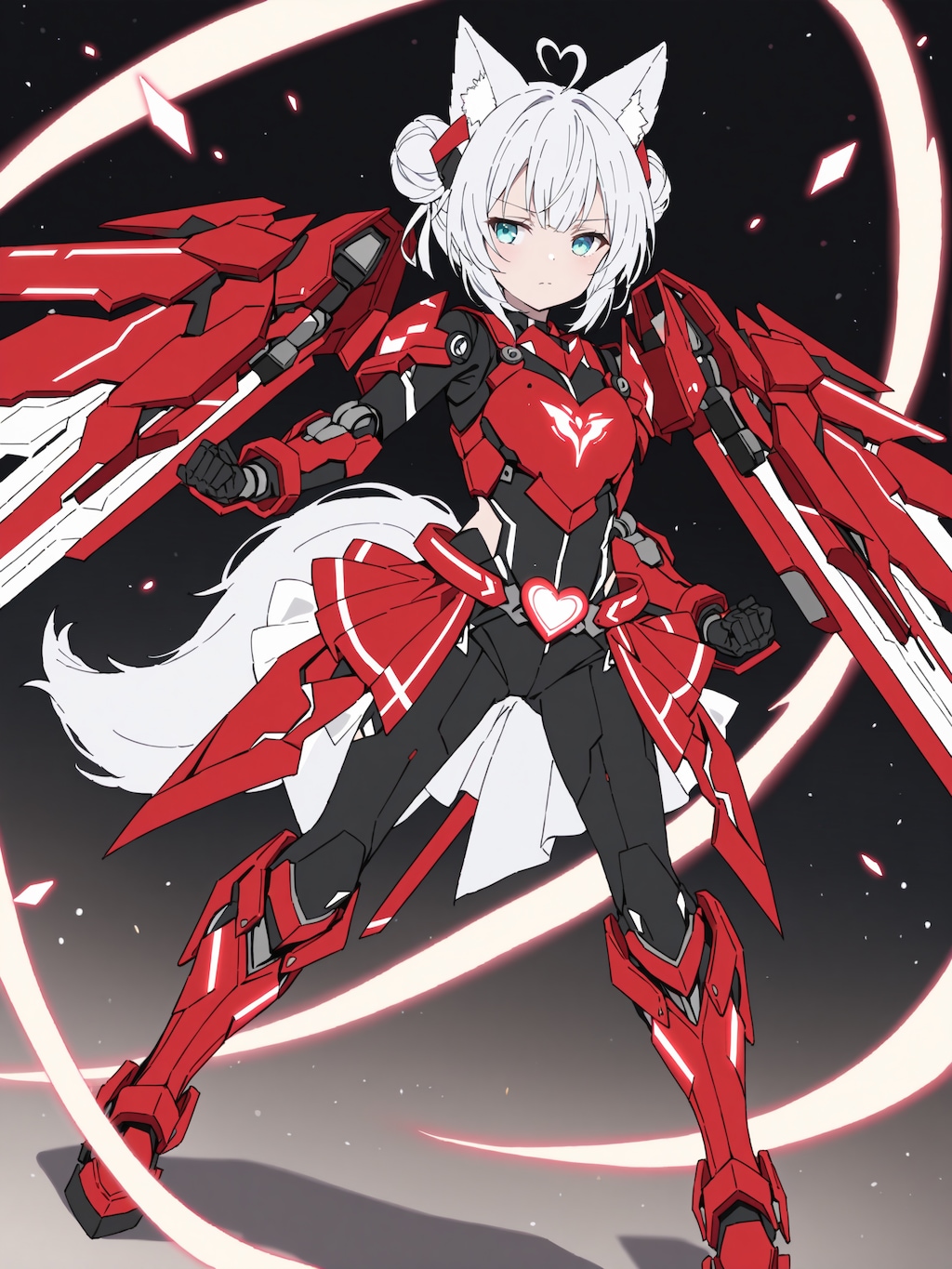 メカ式ケモミミパワードスーツ（飛行ユニット付き）
