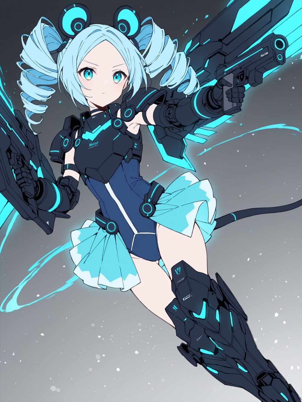 メカ式ケモミミパワードスーツ（飛行ユニット付き）
