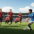 ケンタウロスサッカー 8枚目